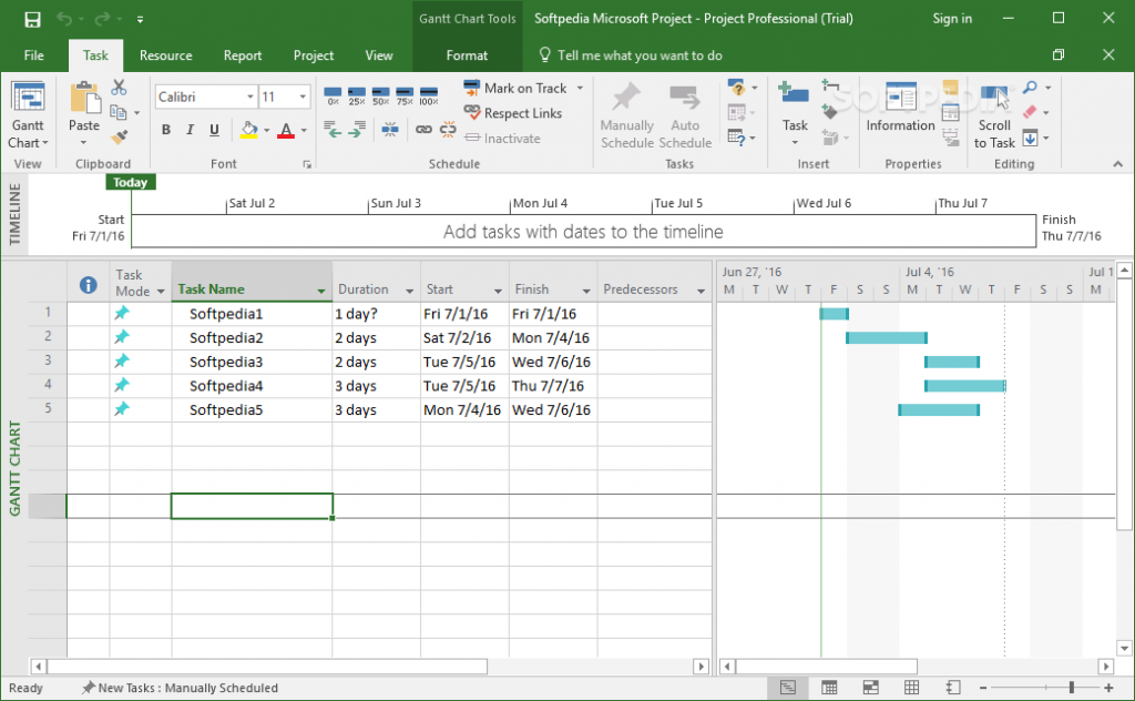 Microsoft Project Professional 2016