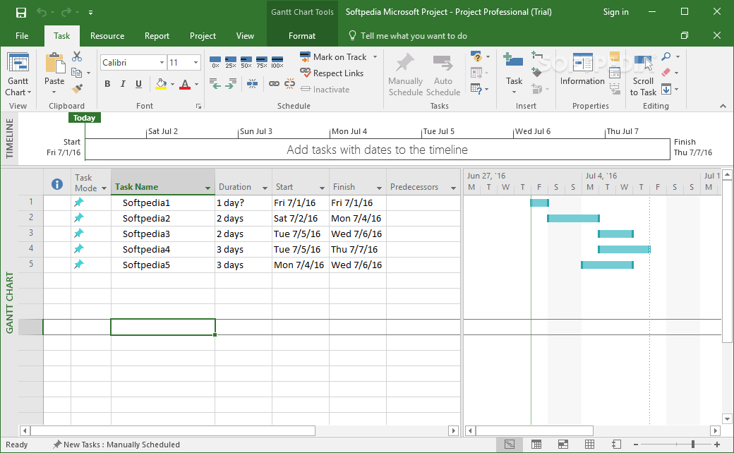 microsoft project professional 2016 download free