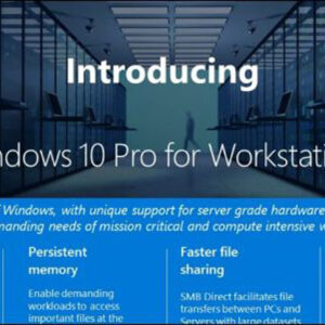 Windows 10 Pro for Workstation | Multilanguage | lifetime | 1User