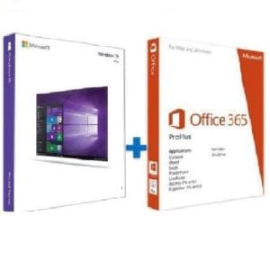 Combo Mexicano Auténtico Windows 10 Profesional + Oficina 365 vida útil | 1Usuario 1PC – MAC/PC/Android