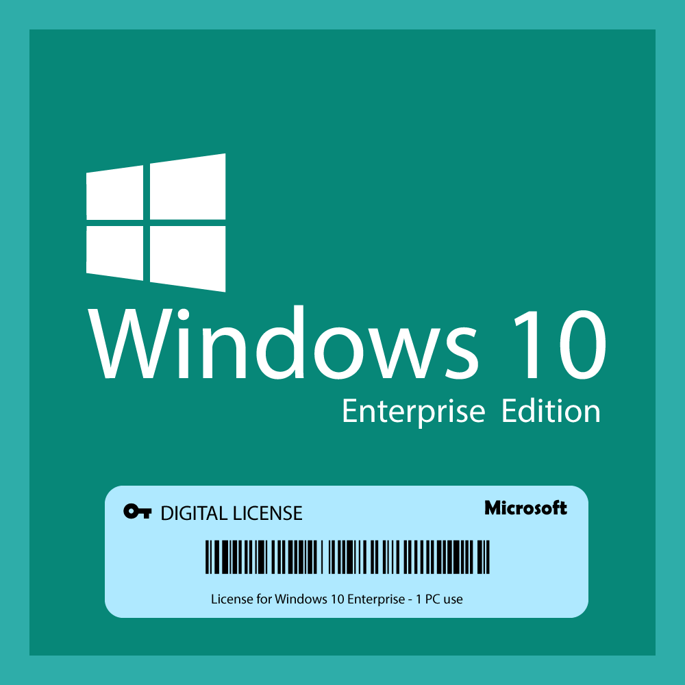 Windows 10 Enterprise Multilingual lifetime 1 User 1 PC (Global