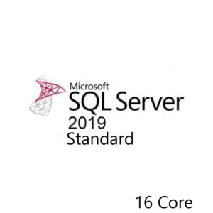 SQL server 2019 Standard with 16 core